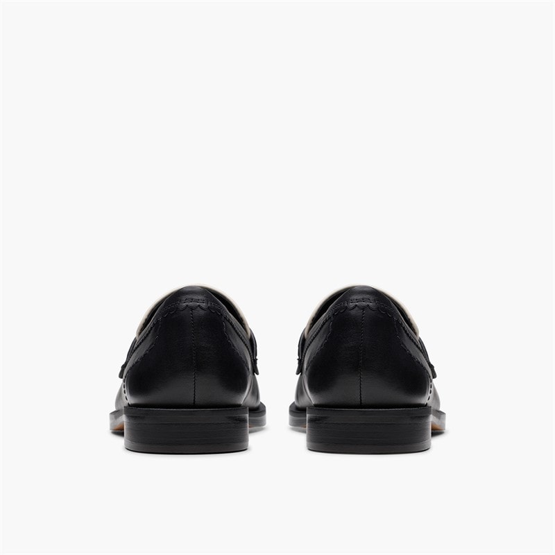 Clarks Damen Straven Edge Loafer Black Combi Leather - Bild 5