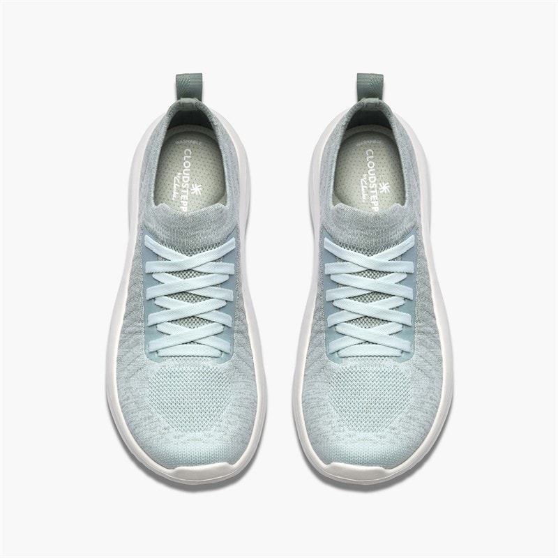 Clarks Dames Solevana Sneakers Seafoam Green - Afbeelding 2