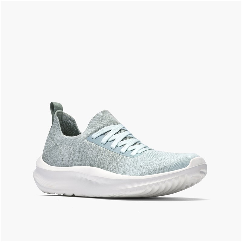 Clarks Dames Solevana Sneakers Seafoam Green - Afbeelding 4
