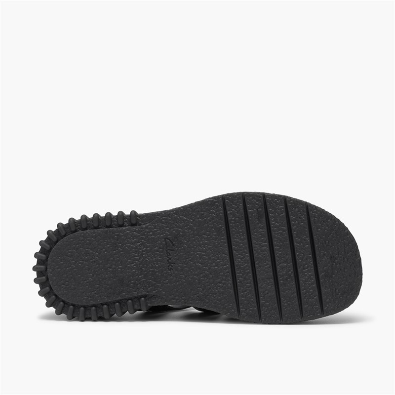 Clarks Dames Evamar Band Sandalen Black Leather - Afbeelding 3