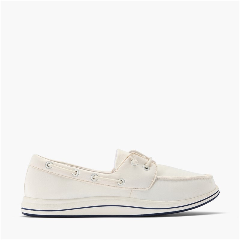 Clarks Dames Brinkley Edge Bootschoenen Wit