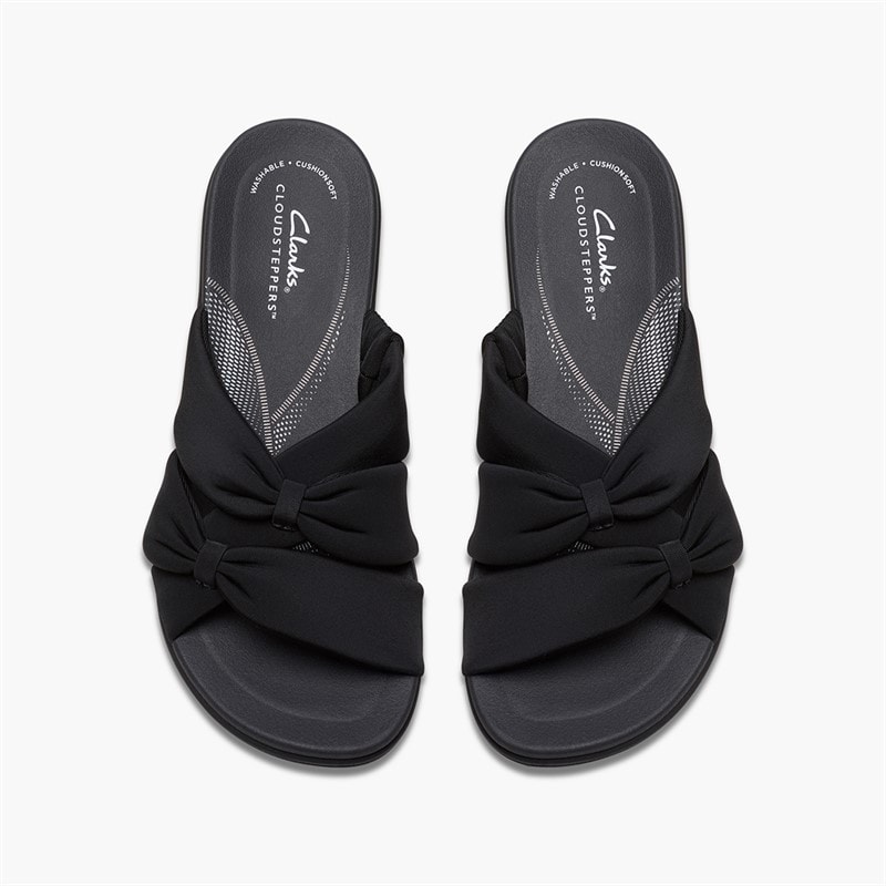Clarks Sandales Brinkley Rae Ava Femme Noir/Noir - Image 2