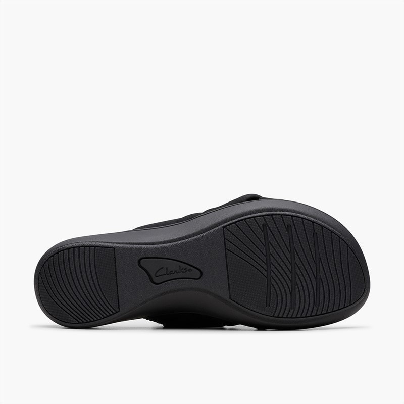 Clarks Sandales Brinkley Rae Ava Femme Noir/Noir - Image 3