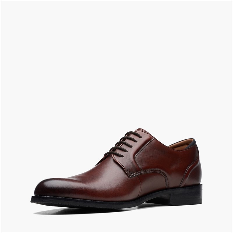 Clarks Heren Craft Arlo Veterschoenen British Tan - Afbeelding 4