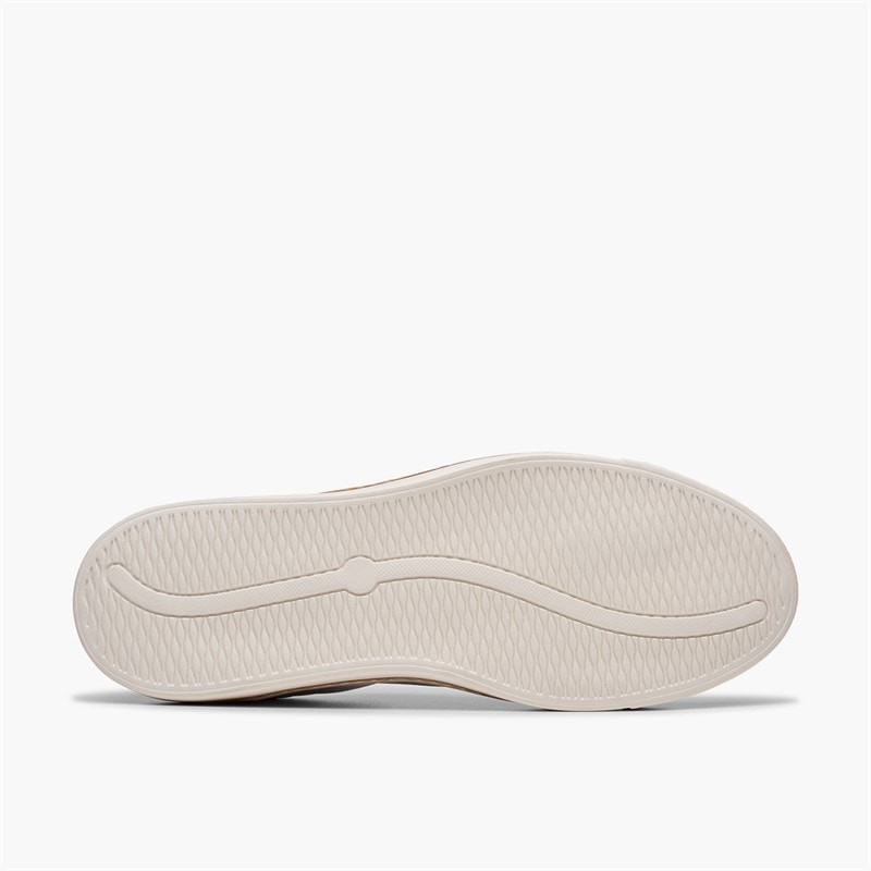 Clarks Un Maui Lace sneakersy dla niej kolor Metallic – zdjęcie  3
