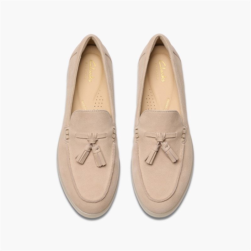 Clarks Damen Narini Edge Loafers Sand Suede - Bild 2