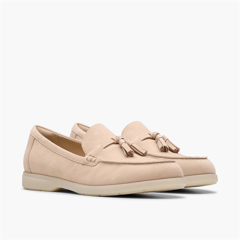 Clarks Damen Narini Edge Loafers Sand Suede - Bild 4