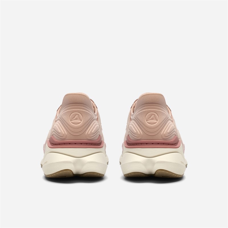Clarks Femme Pace Baskets Pink Combi - Image 5