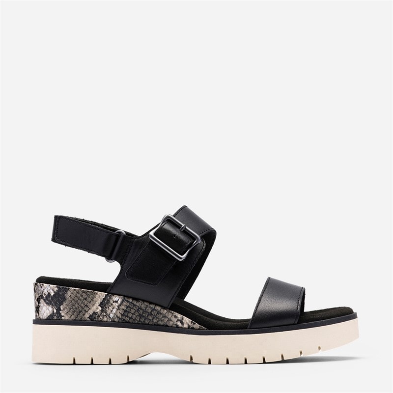 Clarks Dames Diaz Rose Sandalen Black Combi