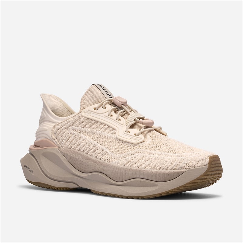 Clarks Damen Pace Rise Sneaker Light Sand - Bild 4
