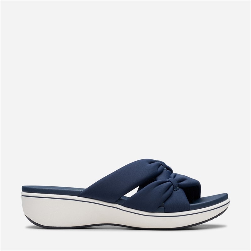 Clarks Dames Brinkley Rae Ava Sandalen Navy