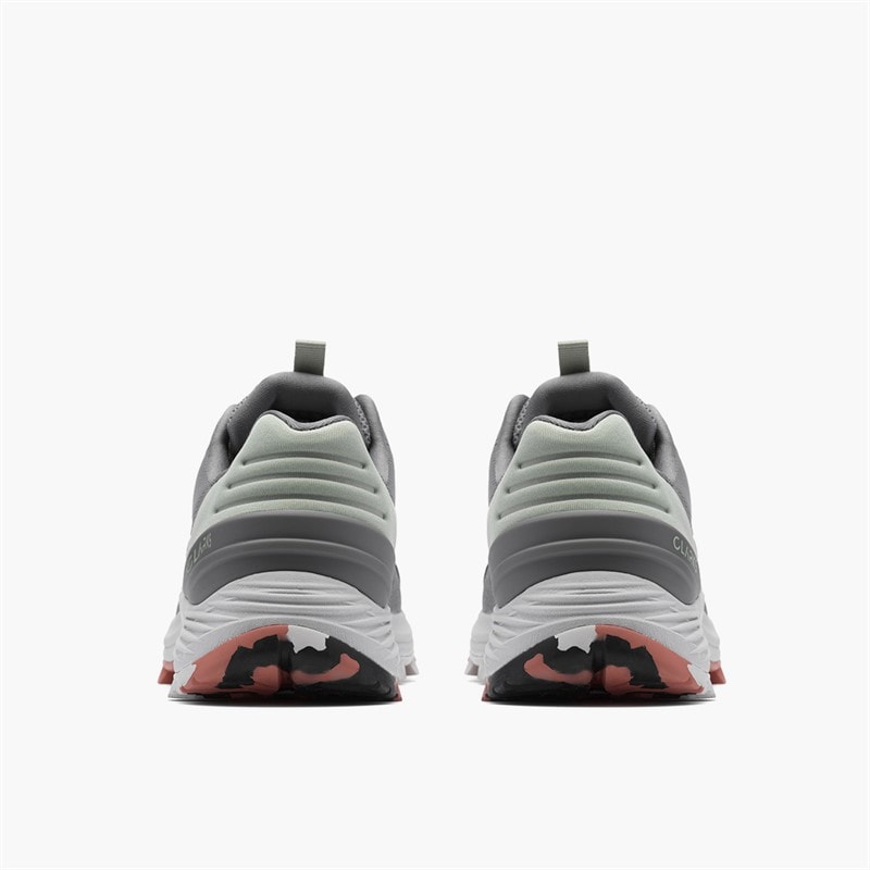 Clarks Femme Laila Trail Baskets Dark Grey Combi - Image 5