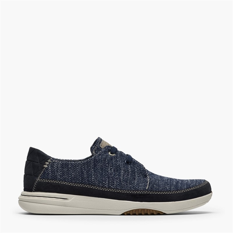 Clarks Easeway sznurowane buty dla niego kolor Navy Combi