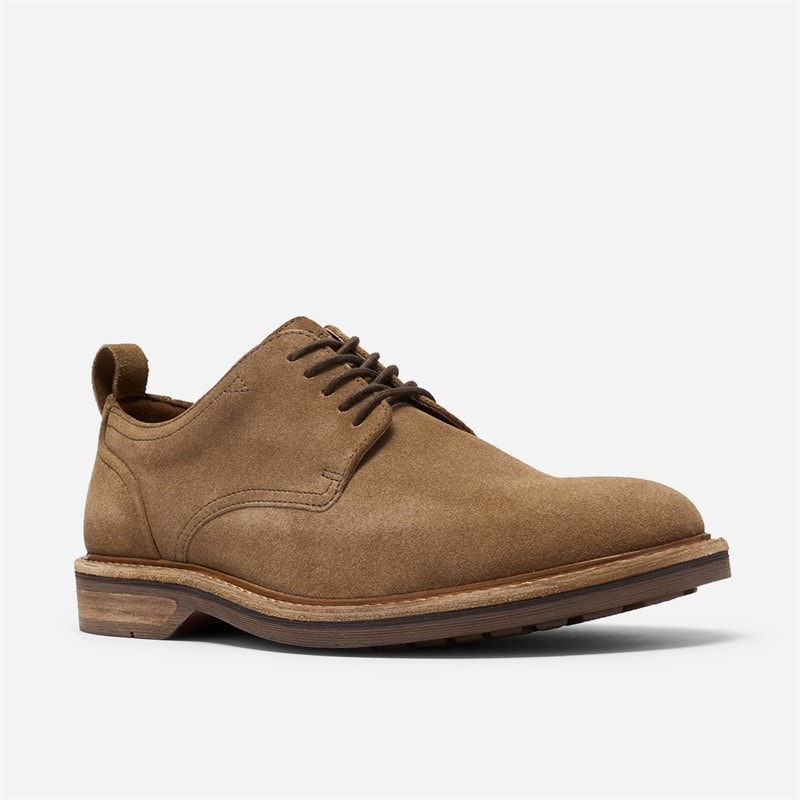 Clarks Chaussures à Lacets Aldwin Homme Tan Suede - Image 4
