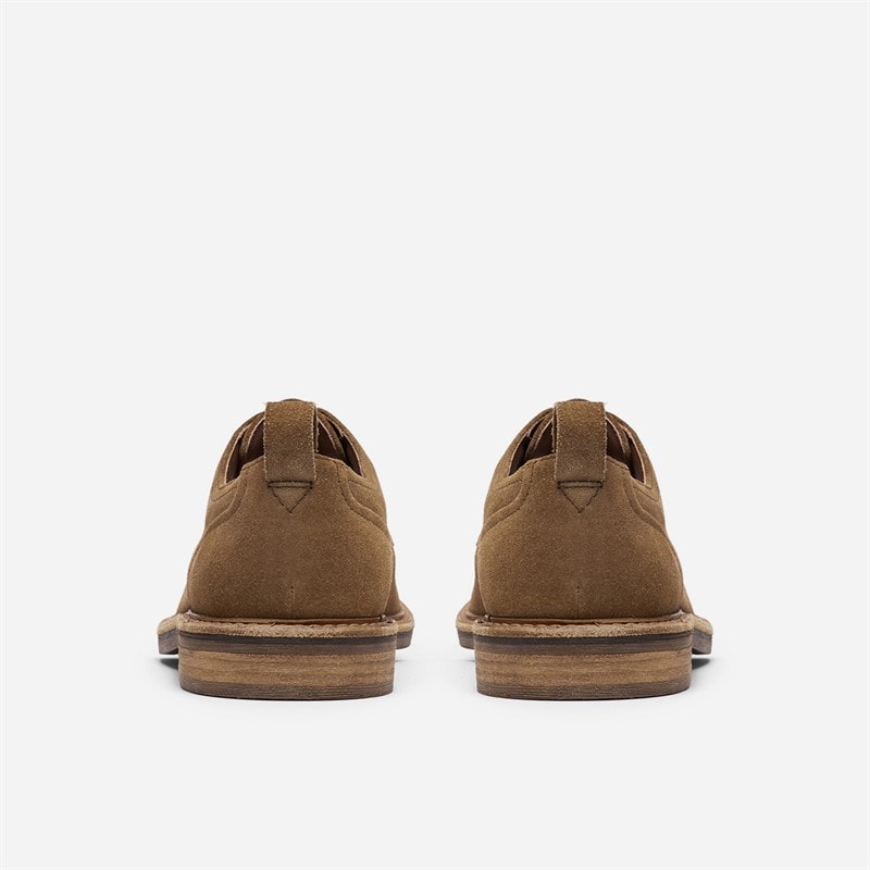 Clarks Chaussures à Lacets Aldwin Homme Tan Suede - Image 5