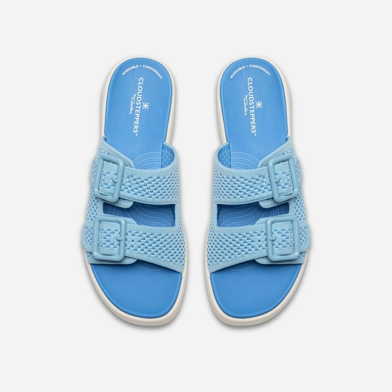 Clarks Dames Drift Faye Sandalen Bright Blue - Afbeelding 2