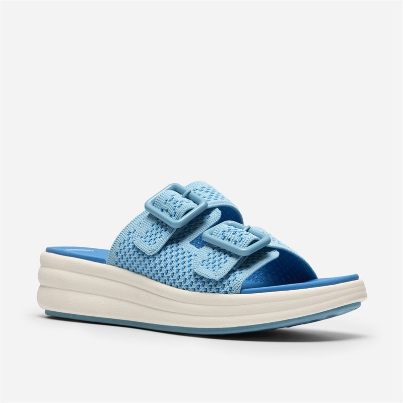 Clarks Dames Drift Faye Sandalen Bright Blue - Afbeelding 4