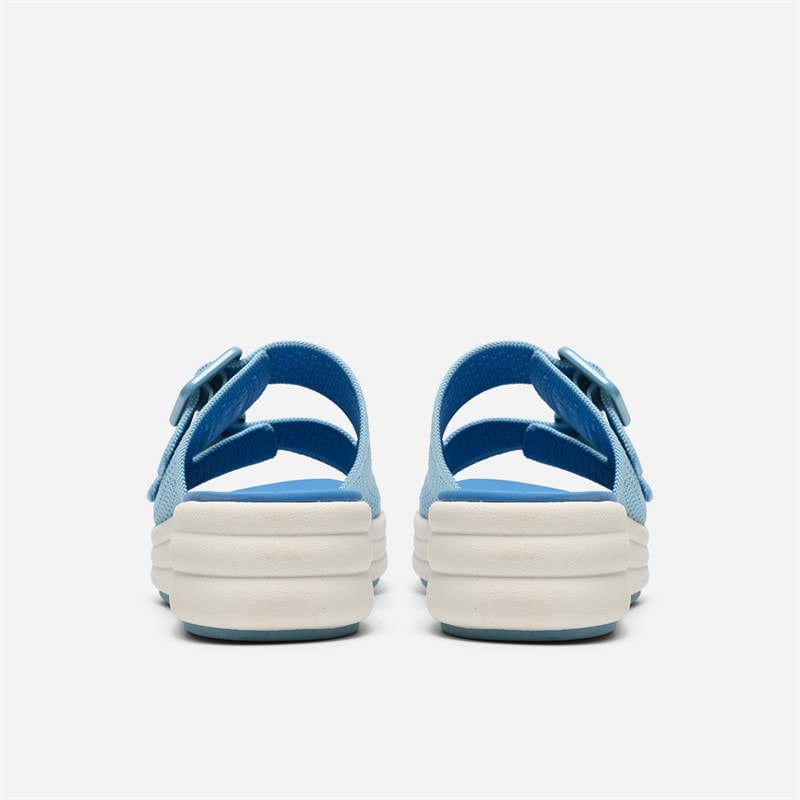 Clarks Dames Drift Faye Sandalen Bright Blue - Afbeelding 5