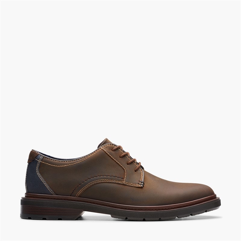 Clarks Burchill buty derby dla niego kolor Beeswax Leather