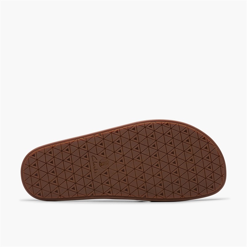 Clarks Heren Torford Kruisband Sandalen Brown Leather - Afbeelding 3