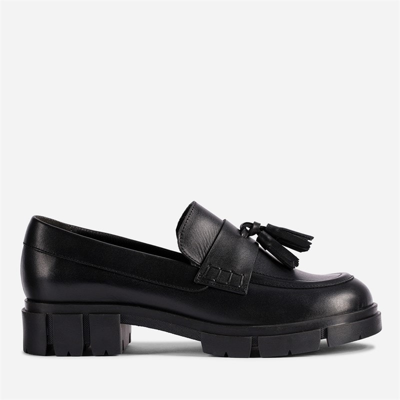 Clarks Mocassins Teala Femme Black Leather