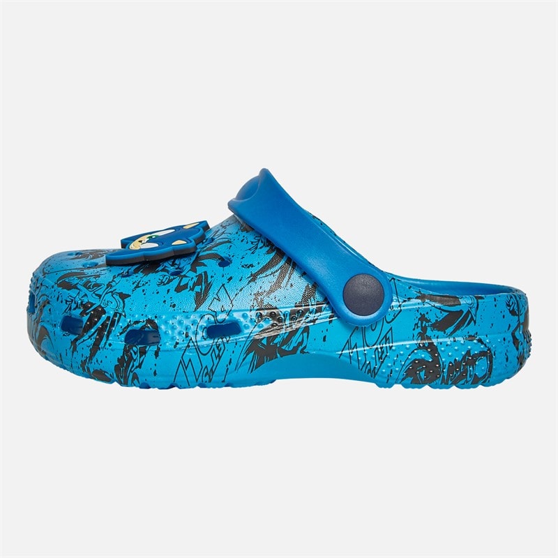 Sonic Jongens Aldan Klompen Blauw/Multi - Afbeelding 2