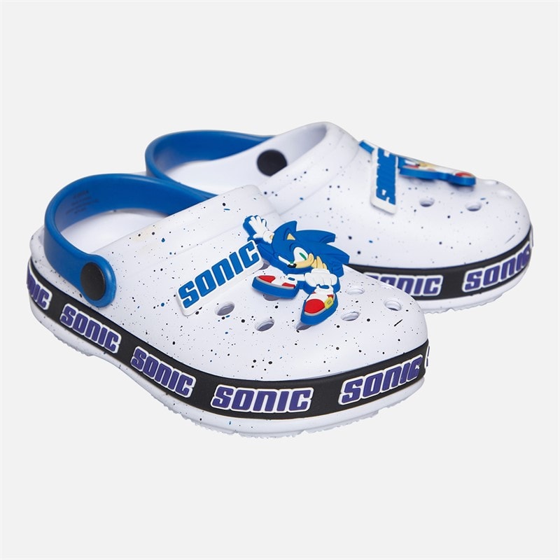Sonic Jongens Shilka Klompen Wit/Multi - Afbeelding 1