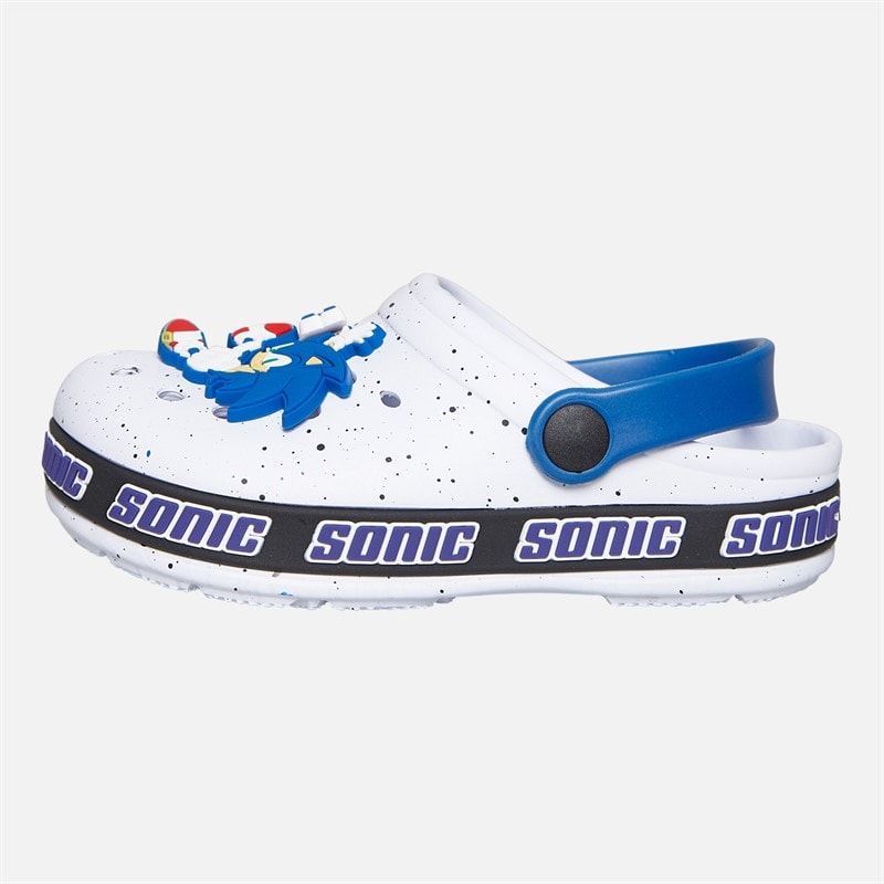 Sonic Junge Shilka Clogs Weiß/Mehrfarbig - Bild 2