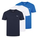 DKNY T-shirty trzy pak dla niego kolor Navy/Biały/Niebieski
