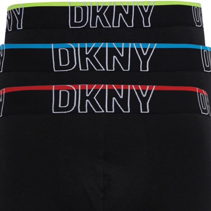 DKNY Herren Chico 3er-Pack Boxerslips Schwarz - Bild 2
