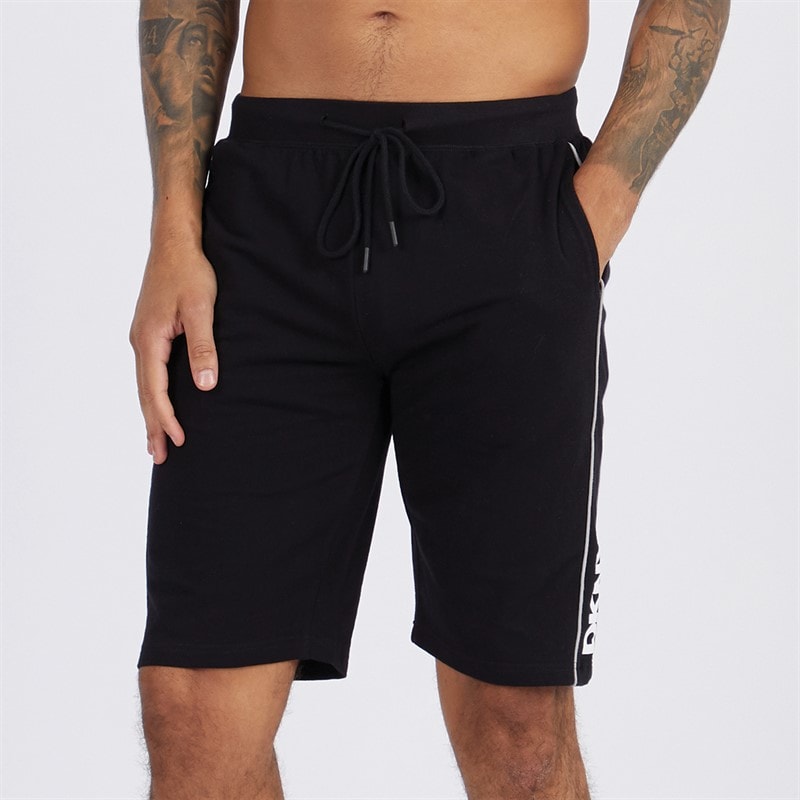 DKNY Heren Cavaliers Jersey shorts Zwart - Afbeelding 1