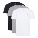 DKNY T-shirts Heren Giants Drie-pack Zwart/Wit/Grijs Melange