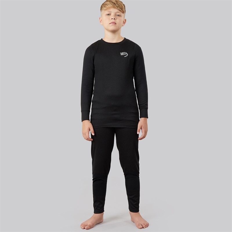 Kangaroo Poo Jongens Base layers Zwart