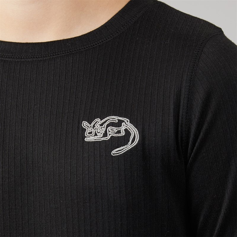 Kangaroo Poo Jongens Base layers Zwart - Afbeelding 3