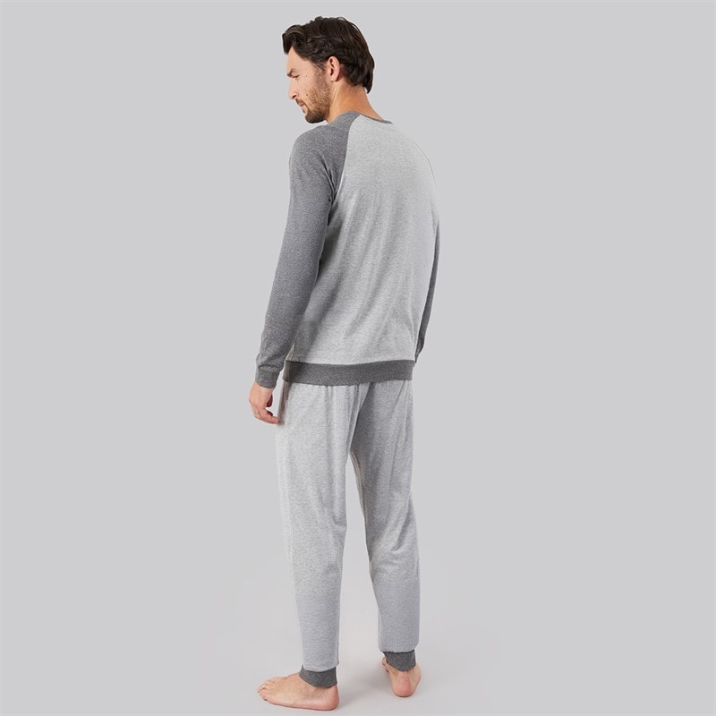 Kangaroo Poo Heren Loungewear Set Charcoal Mix - Afbeelding 2
