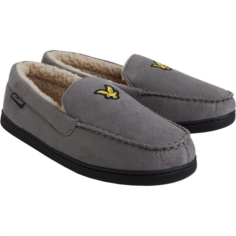Lyle And Scott Vintage Herenslippers Aspen Moccasin Griffin - Afbeelding 1