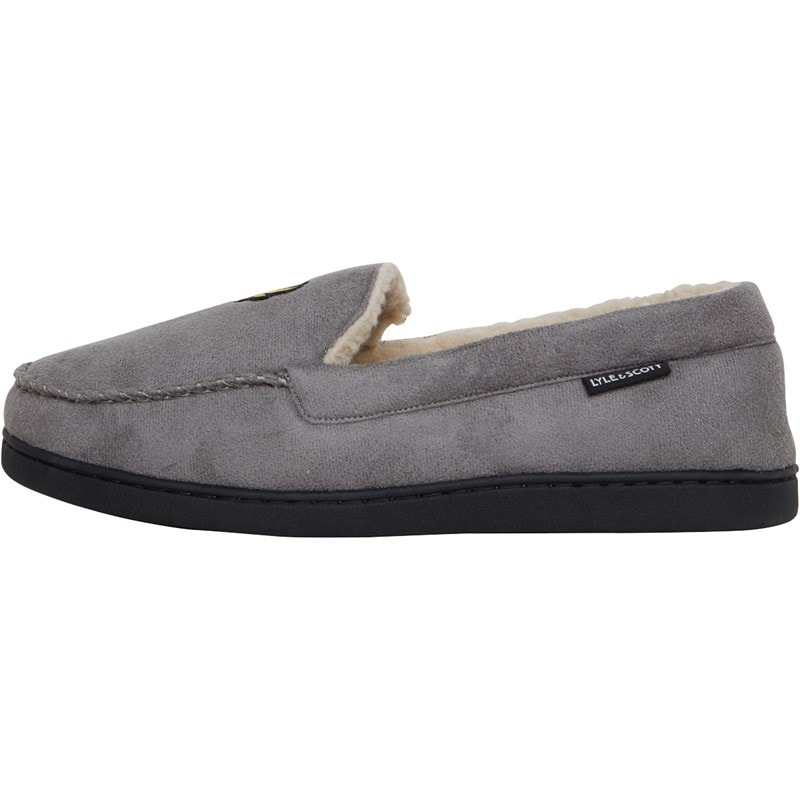 Lyle And Scott Vintage Herenslippers Aspen Moccasin Griffin - Afbeelding 2