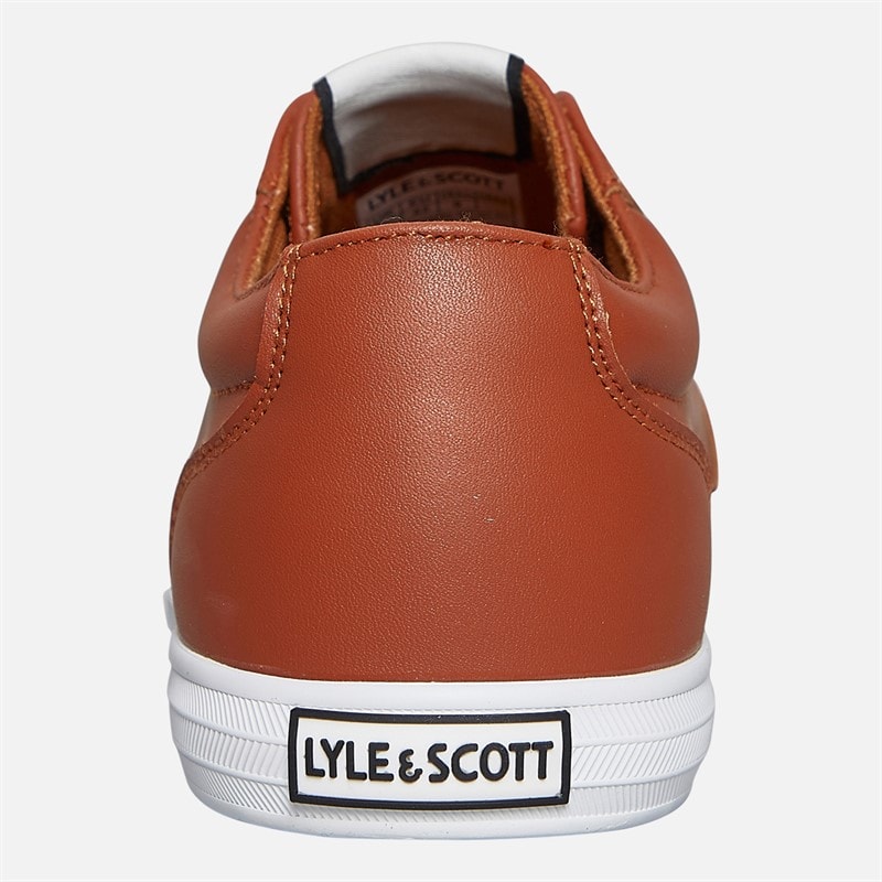 Lyle And Scott Vintage Herren Halket Turnschuhe Cognac - Bild 3