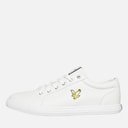 Lyle And Scott Vintage Heren Halket Sneakers Off White