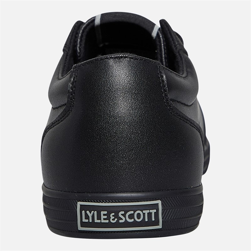 Lyle And Scott Vintage Herren Halket Turnschuhe Schwarz - Bild 3