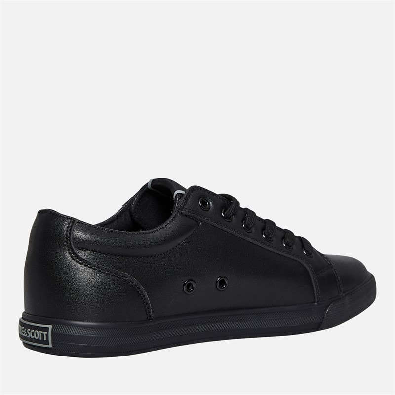 Lyle And Scott Vintage Herren Halket Turnschuhe Schwarz - Bild 5