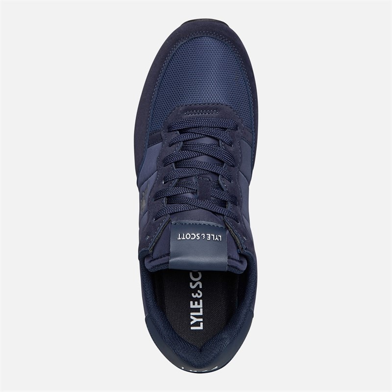 Lyle And Scott Vintage Dyce sneakersy dla niego kolor Dark Navy/Niebieski – zdjęcie  4