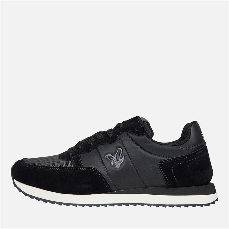 Lyle And Scott Vintage Heren Dyce Trainers Zwart
