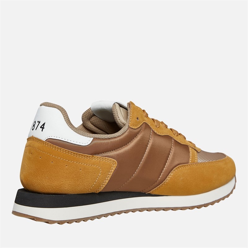 Lyle And Scott Vintage Herren Dyce Sneaker Light Brown - Bild 5
