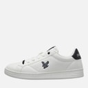 Lyle And Scott Vintage Heren Elgin Hole Sneakers Wit/Zwart wit Black