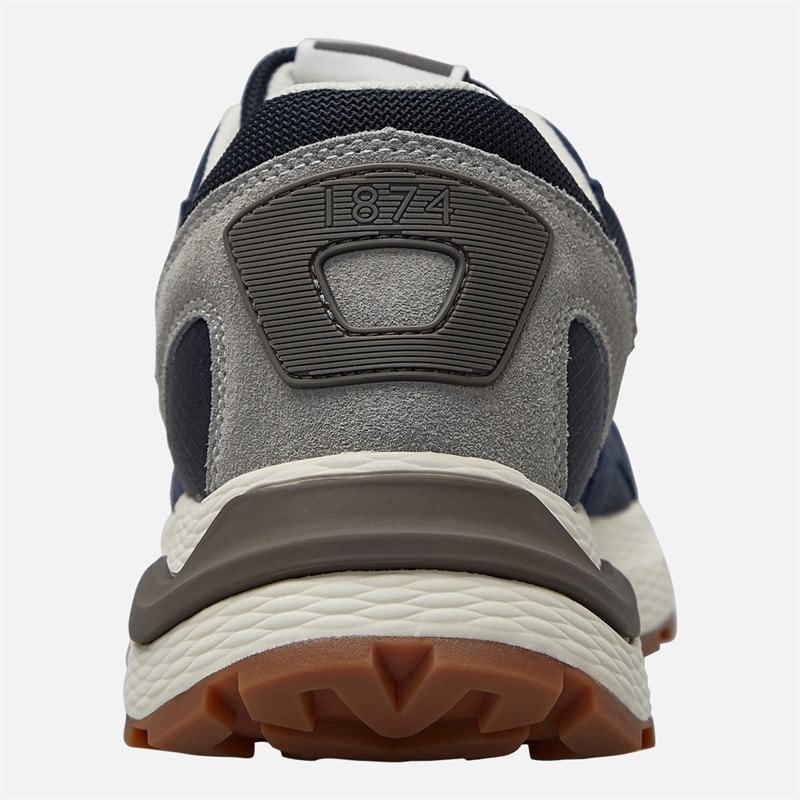 Lyle And Scott Vintage Heren Logan Sneakers Blauw - Afbeelding 3