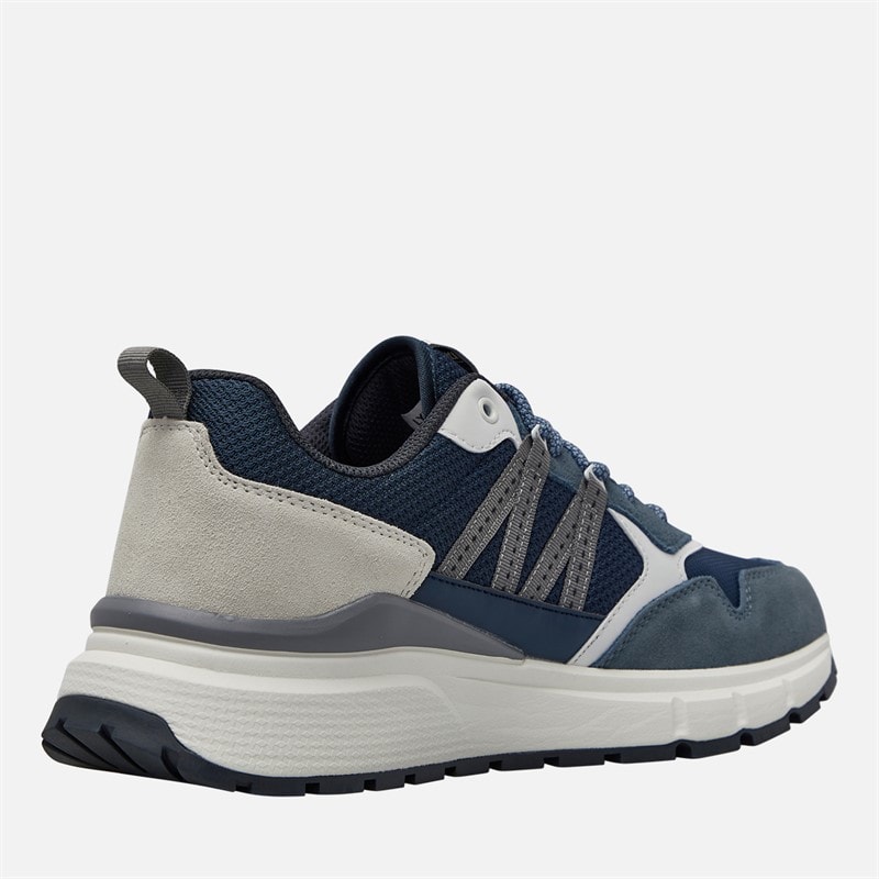 Lyle And Scott Vintage Herren Lennox Sneaker Blau - Bild 5