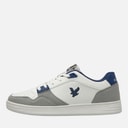 Lyle And Scott Vintage Heren Callum Sneakers wit Blue