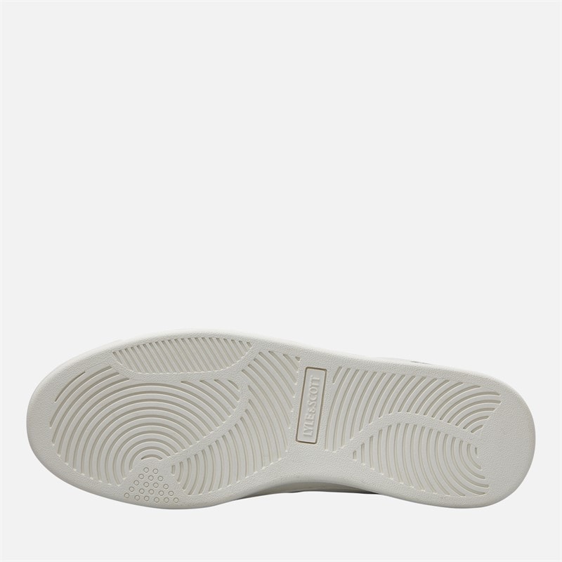 Lyle And Scott Vintage Baskets Callum Homme White Blue - Image 2