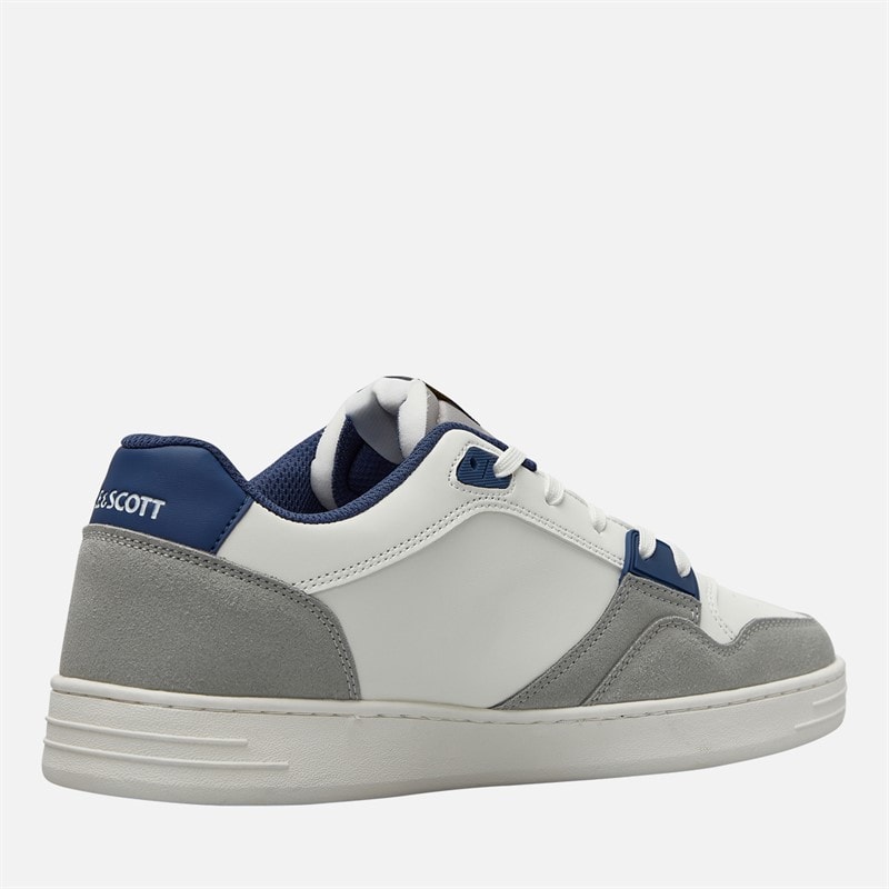 Lyle And Scott Vintage Baskets Callum Homme White Blue - Image 5
